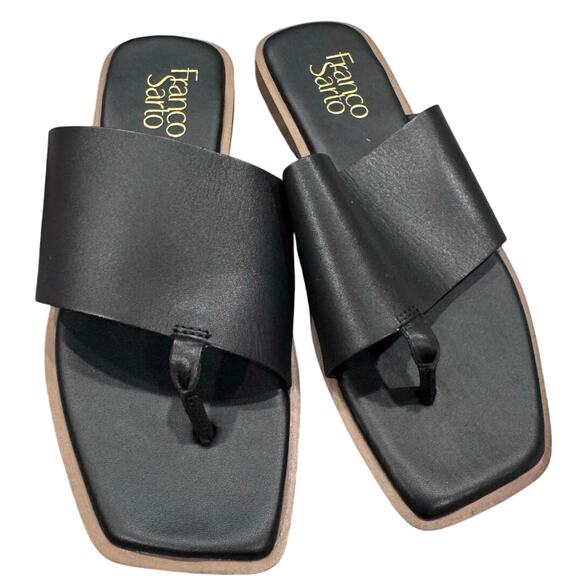 Franco Sarto Women’s Merci Black Sandals, size 6.5 - Picture 1 of 9